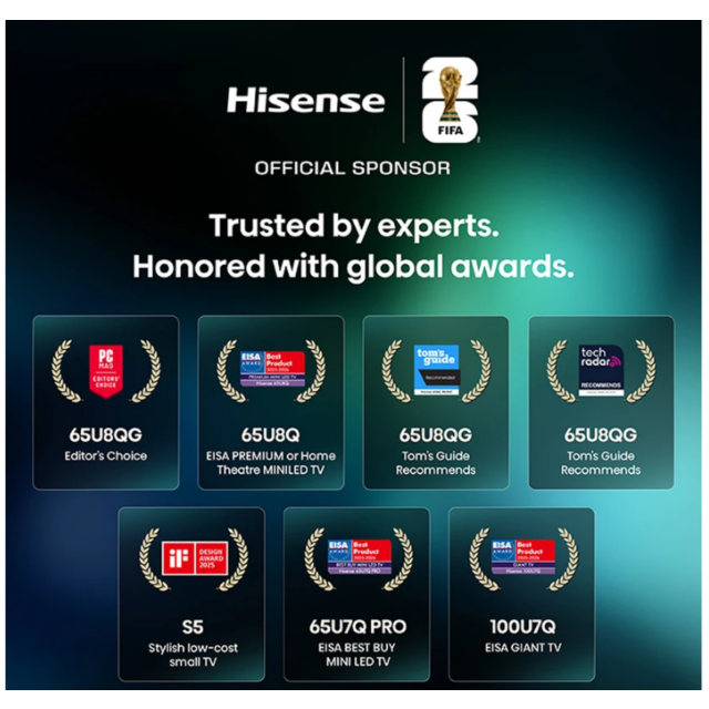 Hisense 65A6STUK 65 inch 4K Ultra HD AI Smart TV with Freely