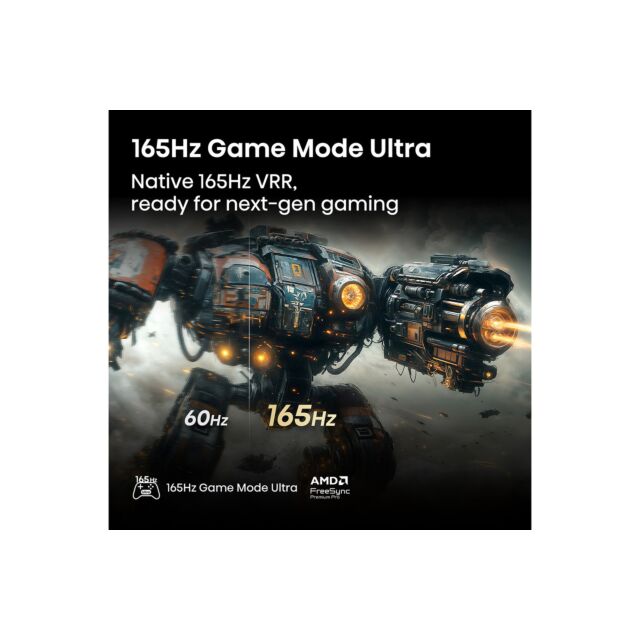 Hisense 75U8QTUK 75 inch Mini-LED 4K Ultra HD 165Hz HDR Smart AI TV with Freely