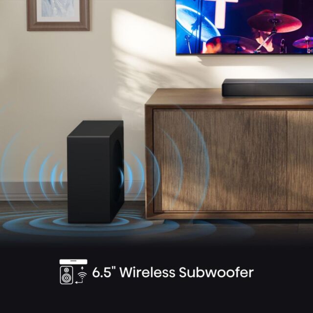 Hisense AX3120Q 3.1.2ch Dolby Atmos DTS: X Soundbar with Wireless Subwoofer 