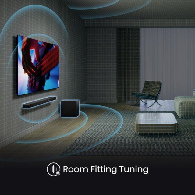 Hisense AX3120Q 3.1.2ch Dolby Atmos DTS: X Soundbar with Wireless Subwoofer 