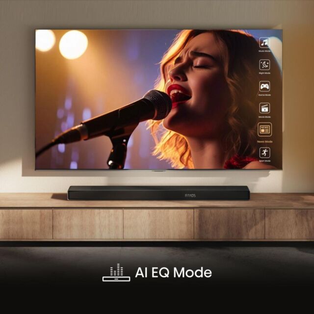 Hisense AX5140Q 5.1.4ch Dolby Atmos DTS: X Soundbar with Wireless Subwoofer 