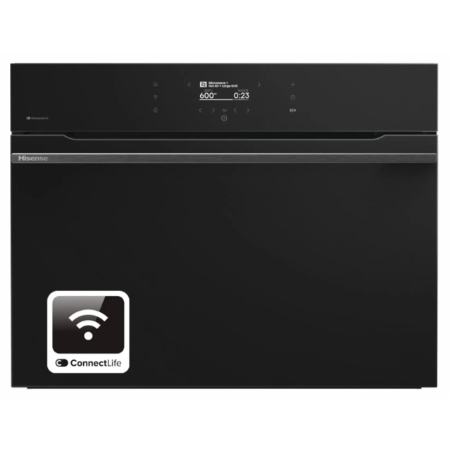 Hisense BIM4AH8UKWF Hi8 Compact Electric Oven With Microwave