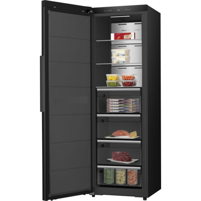 Hisense FT5K310GSFC Kitchenfit Eclipse Tall Freezer Black