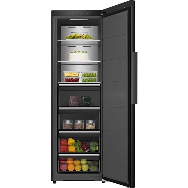 Hisense FT5K310GSFC Kitchenfit Eclipse Tall Freezer Black