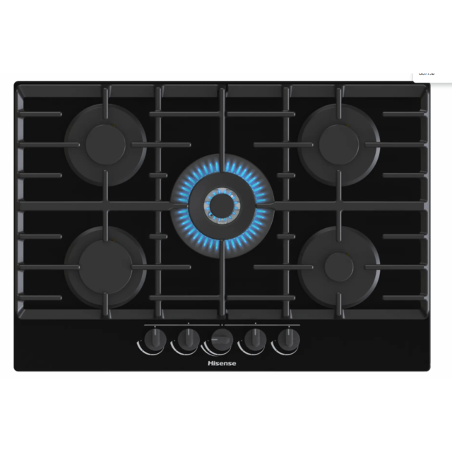 Hisense GG773B 75Cm Gas Hob