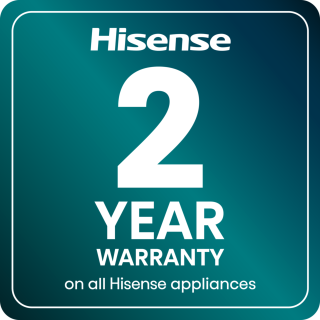 Hisense HDCEC5C10B Ceramic Electric Cooker with Double Oven