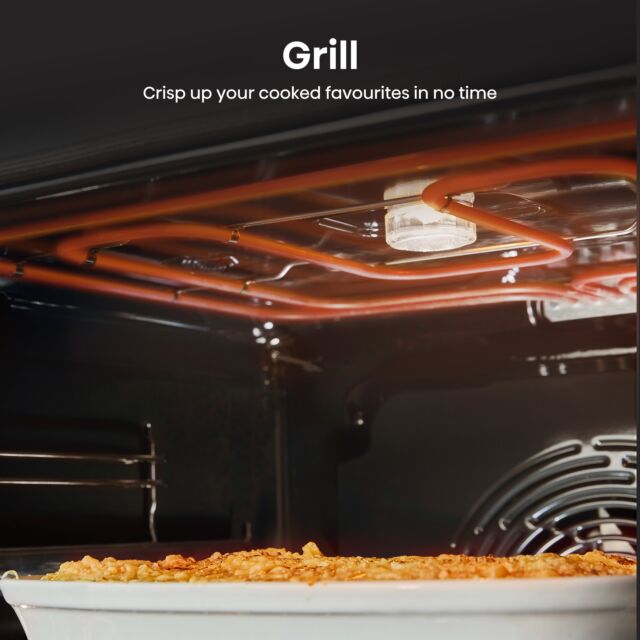 Hisense HDCEC5C10B Ceramic Electric Cooker with Double Oven