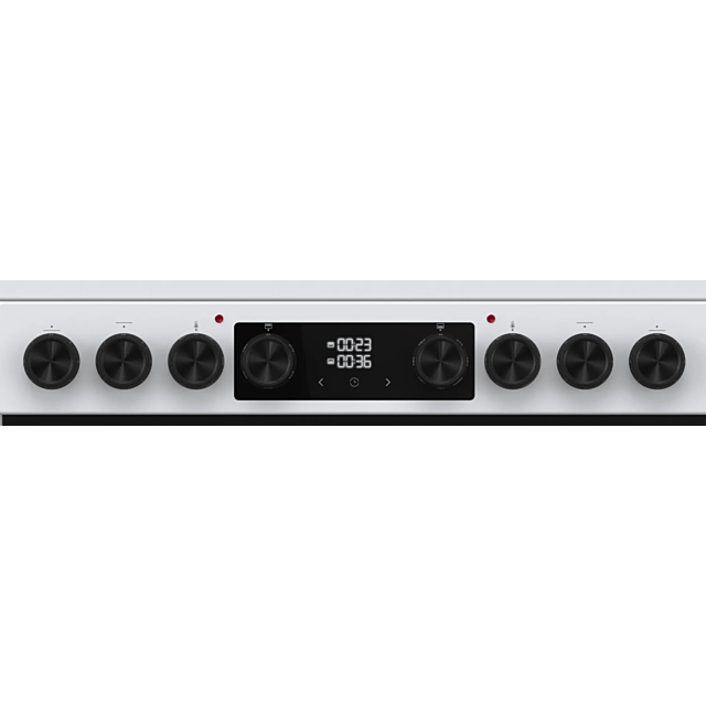 Hisense HDCEC6C20W Electric Cooker With Double Oven, 60 Cm