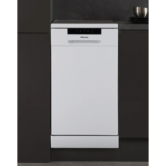 Hisense HS523E15WUK Freestanding Slimline Dishwasher 