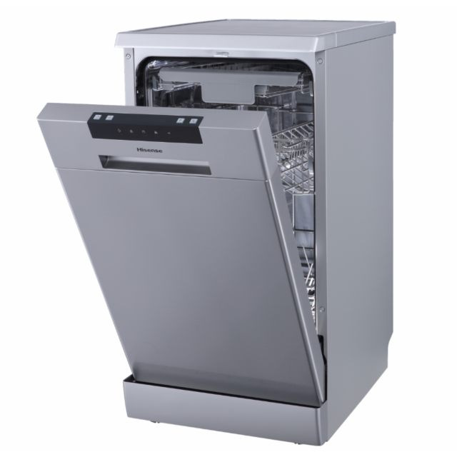 Hisense HS523E15XUK Hi4 Freestanding Dishwasher, 45 Cm 