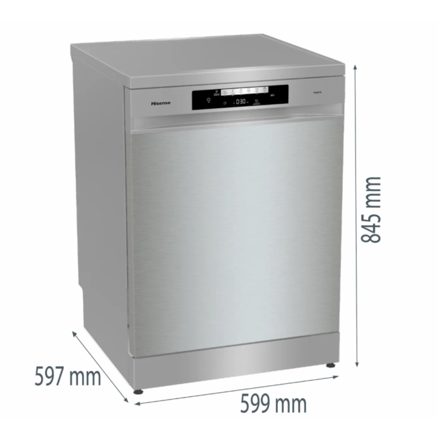 Hisense HS642D90XUK Freestanding Dishwasher