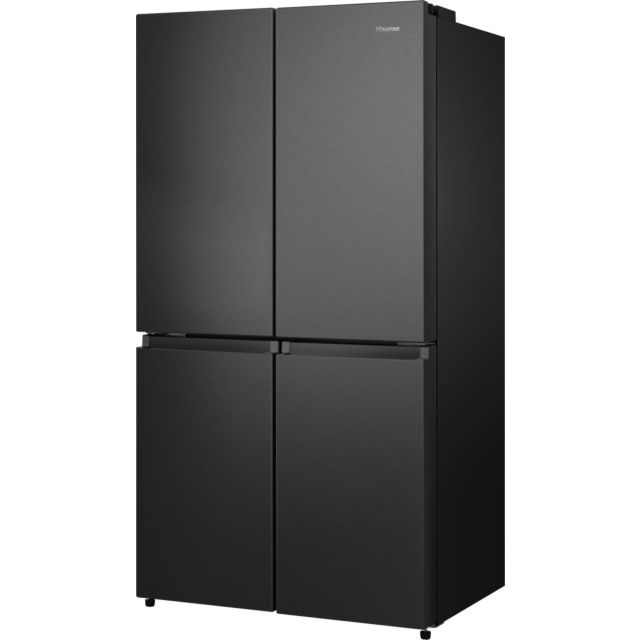 Hisense RQ758N4SAFE American 4 Door Cross Door,Black Stainless Steel 