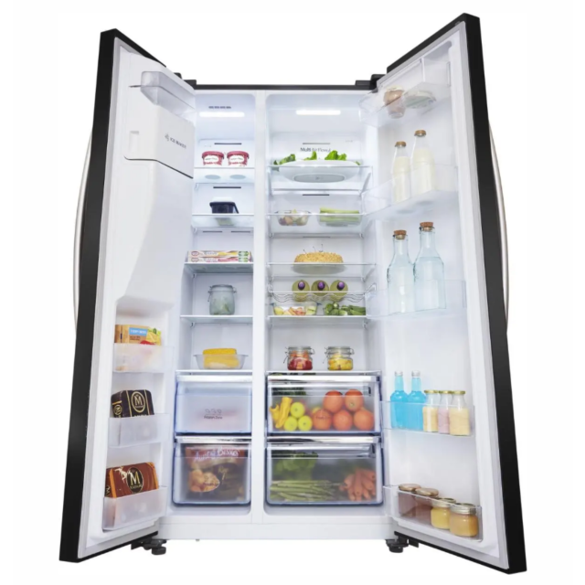 Hisense RS694N4IBE American Fridge Freezer 