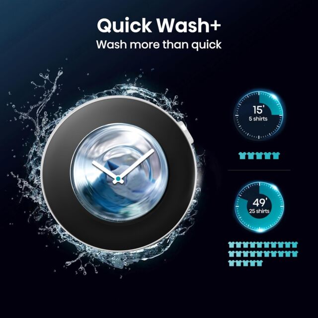 Hisense WF5S1245BW 5S Series Auto Dosing Wf5s1245bw 12Kg 1400 Spin Wifi Connected Washing Machine Wh