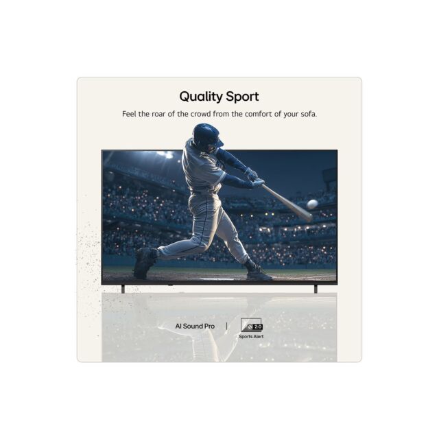 LG 50QNED7EB3C 50 inch QNED MiniLED 4K HDR Smart TV 2026 