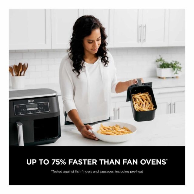 Ninja AF400UK Foodi MAX Dual Zone Air Fryer 9.5L