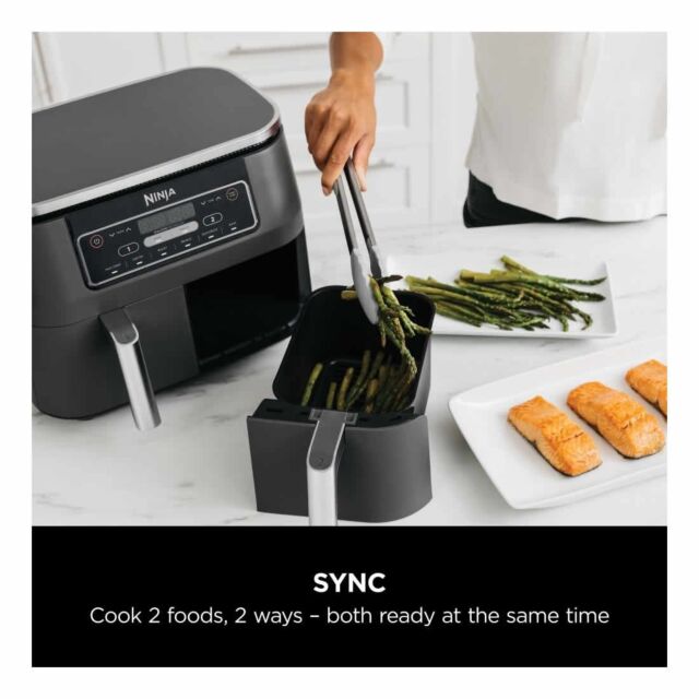 Ninja AF400UK Foodi MAX Dual Zone Air Fryer 9.5L