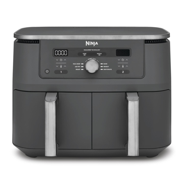 Ninja DZ400UK MAX 6-in-1 Dual Zone Air Fryer 9.5L