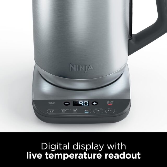 Ninja KT201UK Perfect Temperature Kettle Stainless Steel