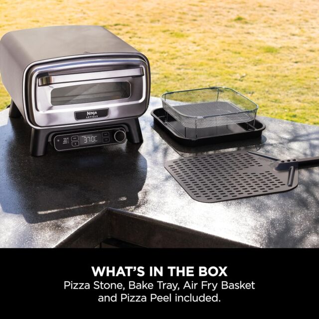 Ninja MO201UK Artisan Electric Outdoor Pizza Oven & Air Fryer 