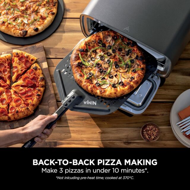 Ninja MO201UK Artisan Electric Outdoor Pizza Oven & Air Fryer 
