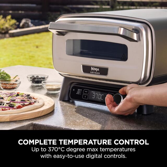 Ninja MO201UK Artisan Electric Outdoor Pizza Oven & Air Fryer 