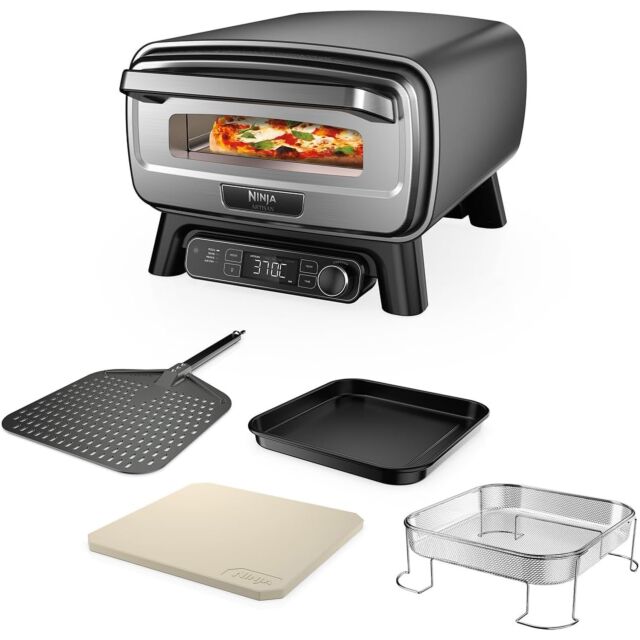 Ninja MO201UK Artisan Electric Outdoor Pizza Oven & Air Fryer 