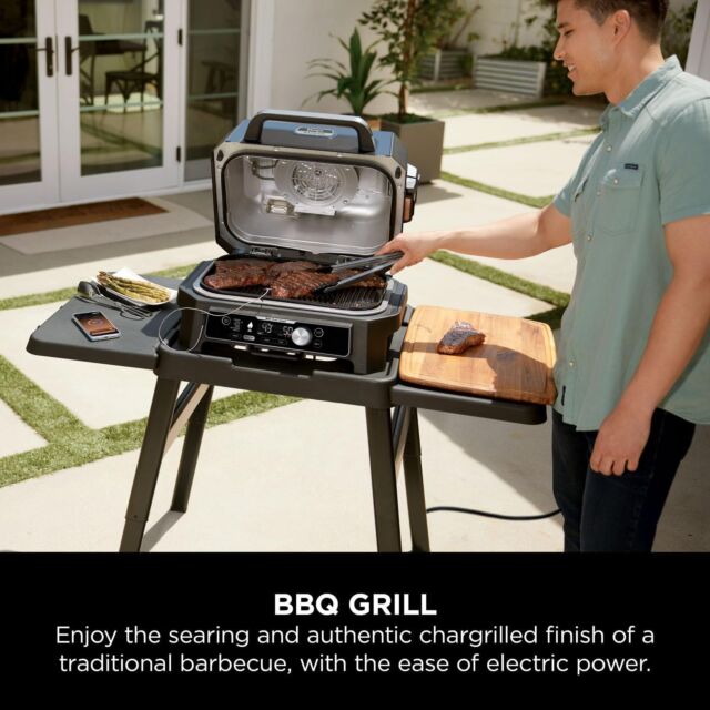 Ninja OG901UK Woodfire Pro Connect XL Electric BBQ Grill & Smoker