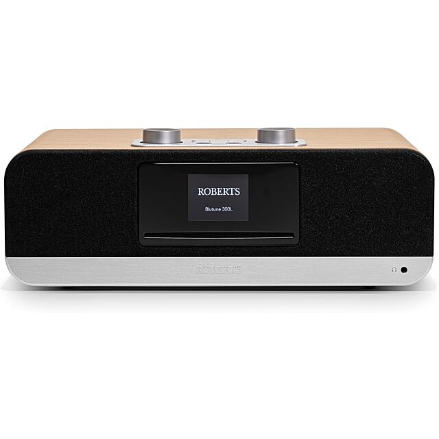 Roberts BLUETUNE300L DAB+/FM/CD Bluetooth Radio Cherry Wood