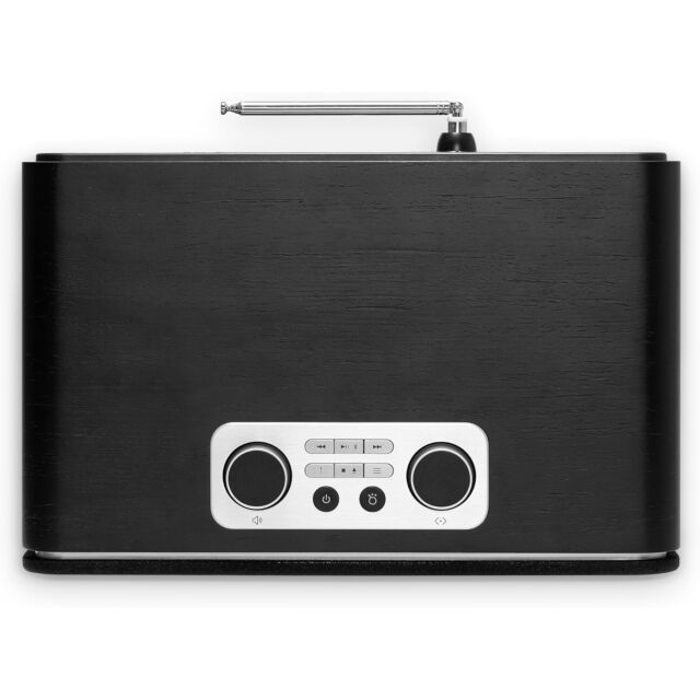 Roberts BLUETUNE300L DAB+/FM/CD Bluetooth Radio Black Ash