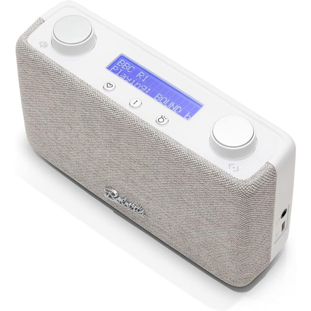 Roberts PLAY11 WH DAB Radio, FM White