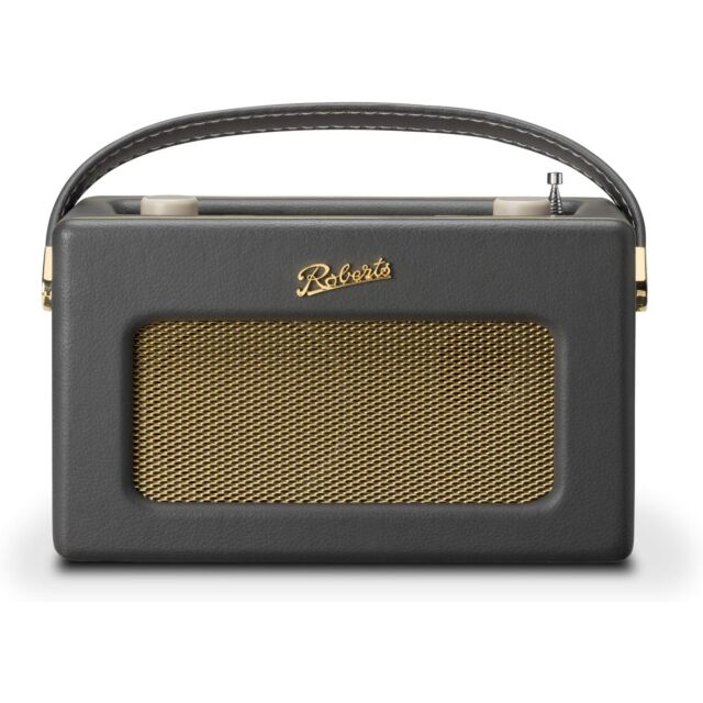 Roberts REVIVAL ISTREAM 3L Portable Dab+/Fm Retro Smart Bluetooth Radio Charcoal Grey
