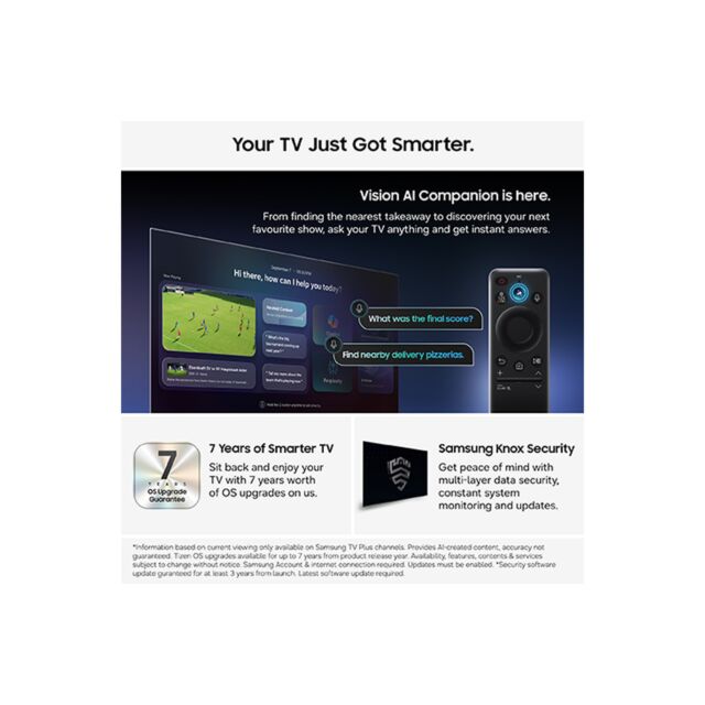 Samsung MRE75R85H 75 inch Micro RGB 4K Ultra HD HDR Smart TV (2026)