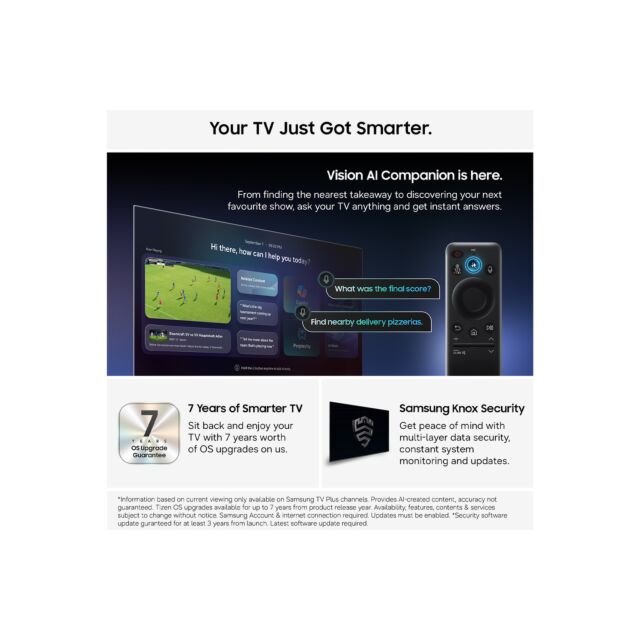 Samsung QE75LS03HW 75 inch Samsung The Frame Pro Neo QLED 4K Ultra HD HDR Smart TV (2026) 