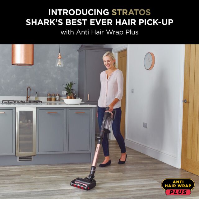 Shark IZ400UK Stratos Cordless Stick Vacuum Cleaner (Single Battery) 