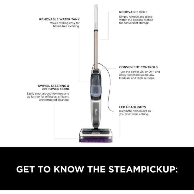 Shark SD200UK Steam and Scrub PowerPickup 