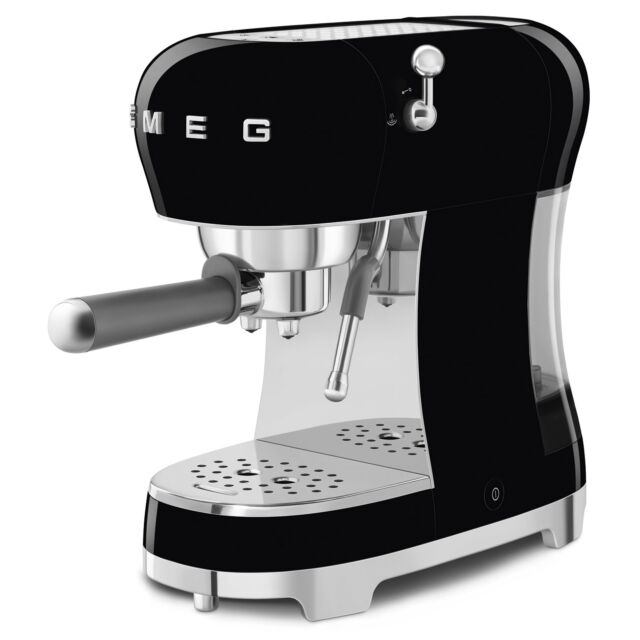 Smeg ECF02BLUK Espresso Coffee Machine Black