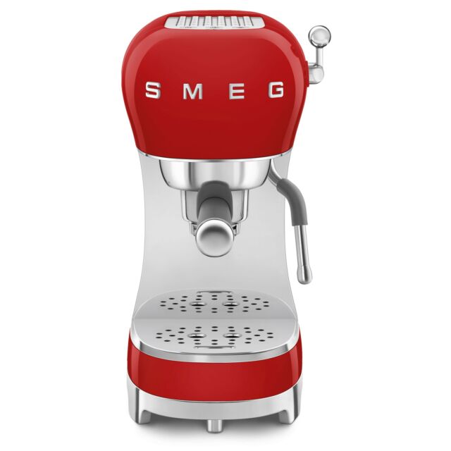Smeg ECF02RDUK Espresso Coffee Machine Red