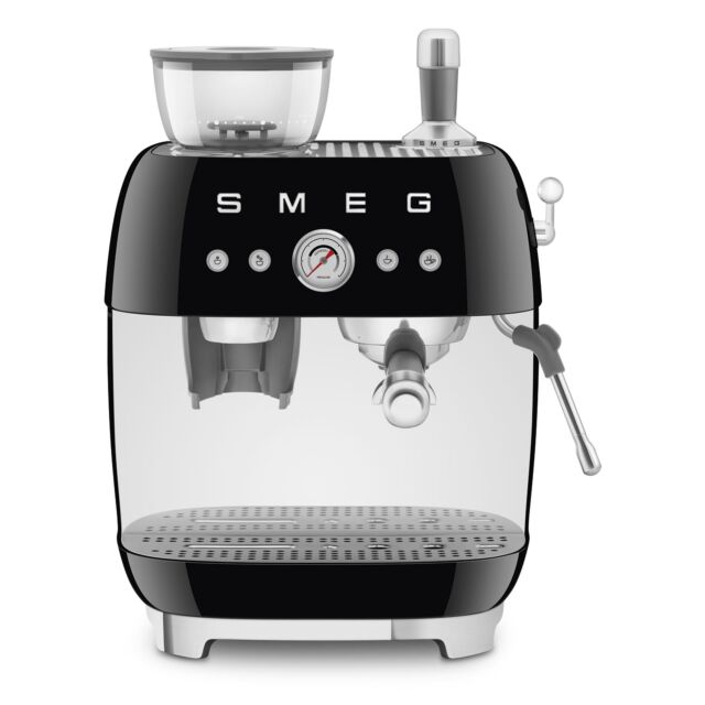 Smeg EGF03BLUK Espresso Coffee Machine Black