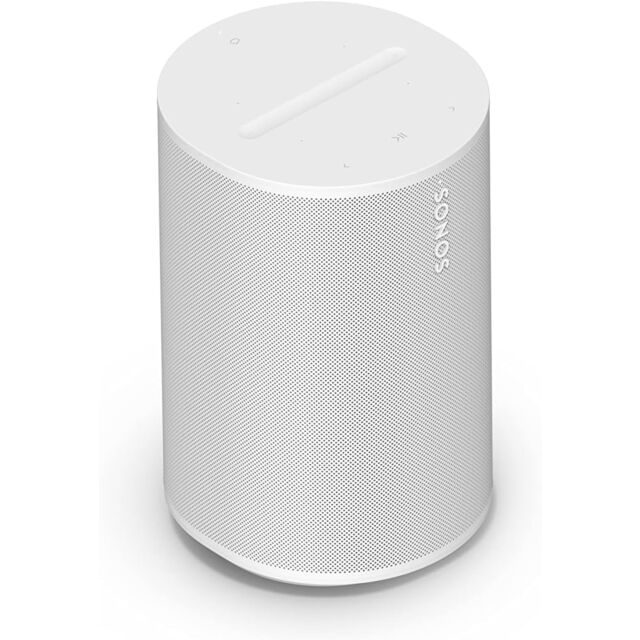 Sonos ERA 100 Smart Speaker With Apple Airplay And Voice Enabled White