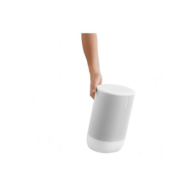 Sonos MOVE 2 Portable Wireless Multiroom Speaker With Google Assistant And Amazon Alexa White
