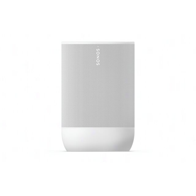 Sonos MOVE 2 Portable Wireless Multiroom Speaker With Google Assistant And Amazon Alexa White