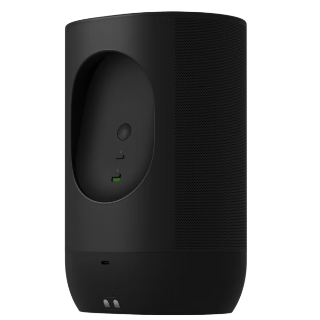 Sonos MOVE 2 Portable Wireless Multiroom Speaker With Google Assistant And Amazon Alexa Black
