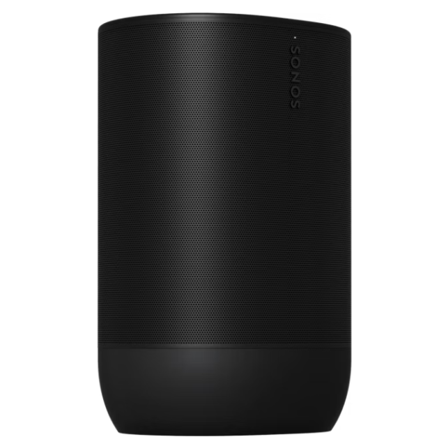 Sonos MOVE 2 Portable Wireless Multiroom Speaker With Google Assistant And Amazon Alexa Black