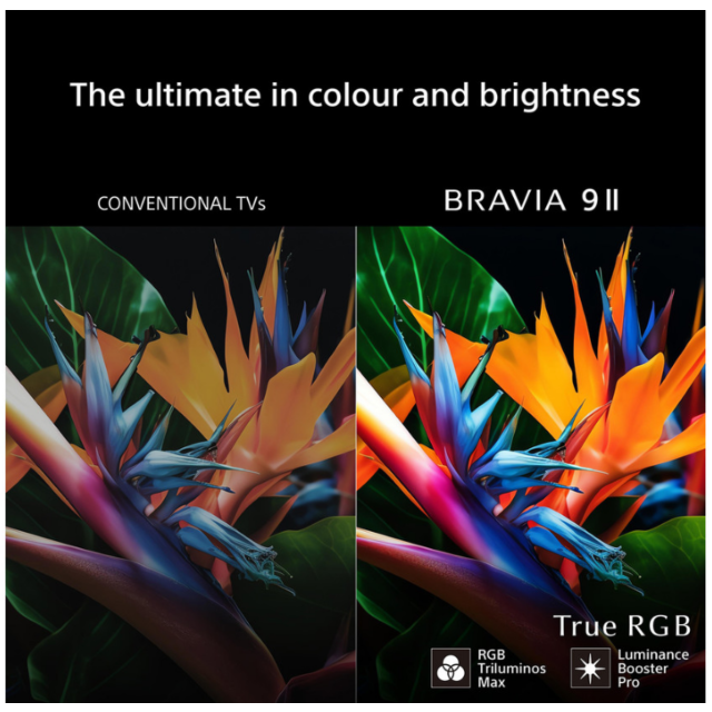 Sony K115XR95M2PB BRAVIA 9 115 inch True RGB LED 4K HDR Smart TV