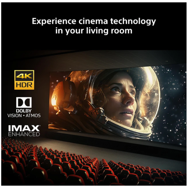 Sony K115XR95M2PB BRAVIA 9 115 inch True RGB LED 4K HDR Smart TV