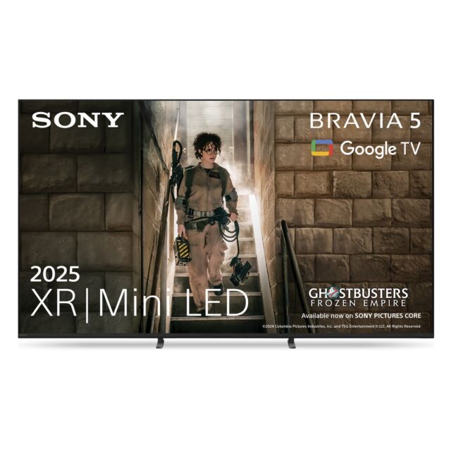 Sony K75XR55BP BRAVIA 5 75 inch Mini LED 4K Ultra HDR Smart TV