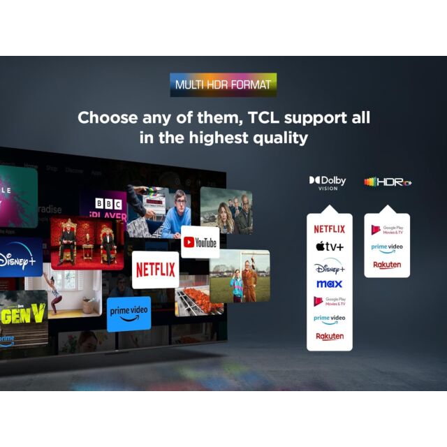 TCL 55V6C 55 Inch 4K Direct LED HDR Google TV