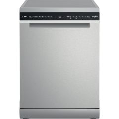 Whirlpool Dishwasher: in Stainless Steel - W7F HS51 X UK