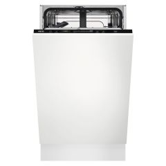 AEG FSE62407P 6000 SatelliteClean Fully Integrated Slimline Dishwasher with AirDry Technology + 9 Place Settings